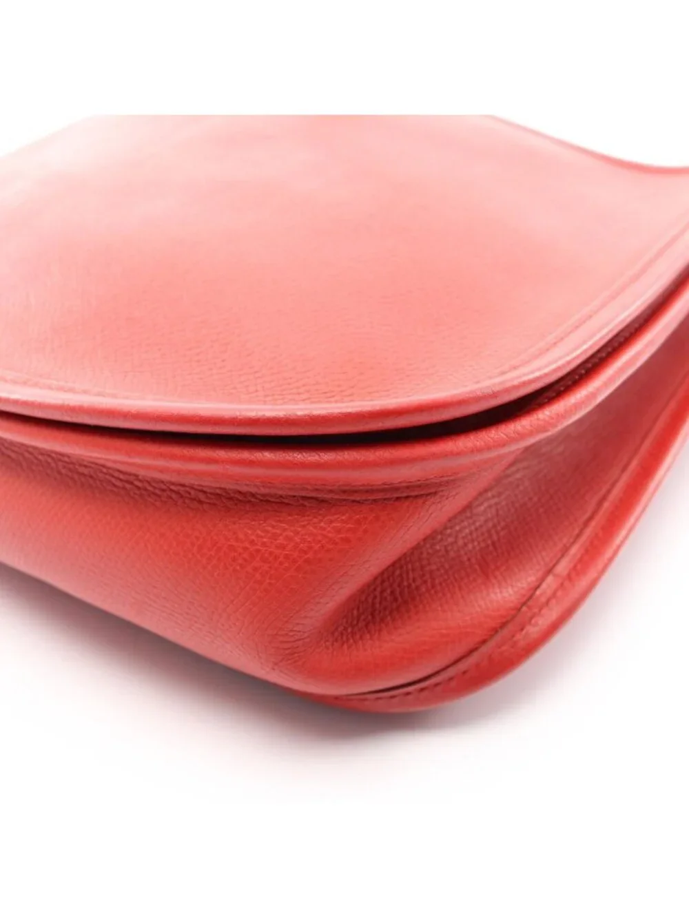Hermes Shoulder Bag Evelyne 2 PM Rouge Casac Leather